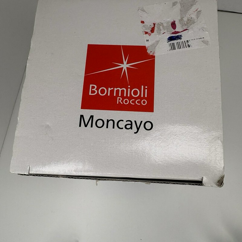 Bormioli Rocco Moncayo Glass Ice Bucket w/ Tongs Italy Barware Cocktail Party