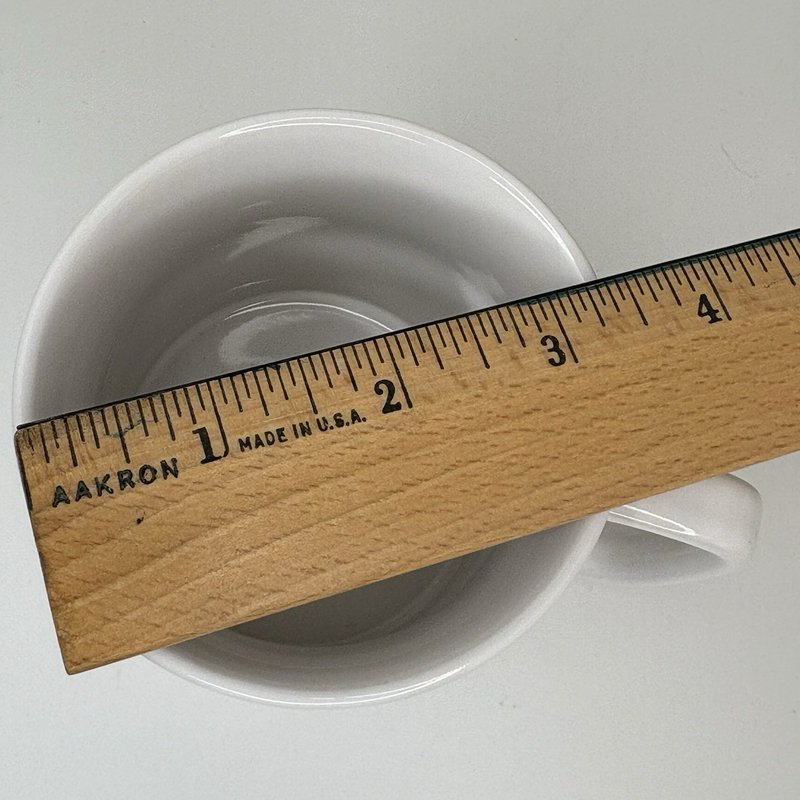 Vintage Walt Disney World Castle Mug Japan White 1970s Blue Logo Retro Cup