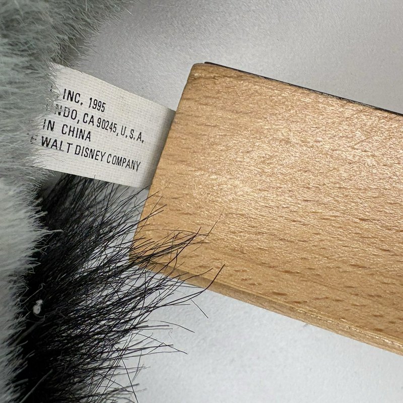 Disney Mattel Meeko Chattering Plush 1995 Pocahontas 14” Raccoon Sound Works