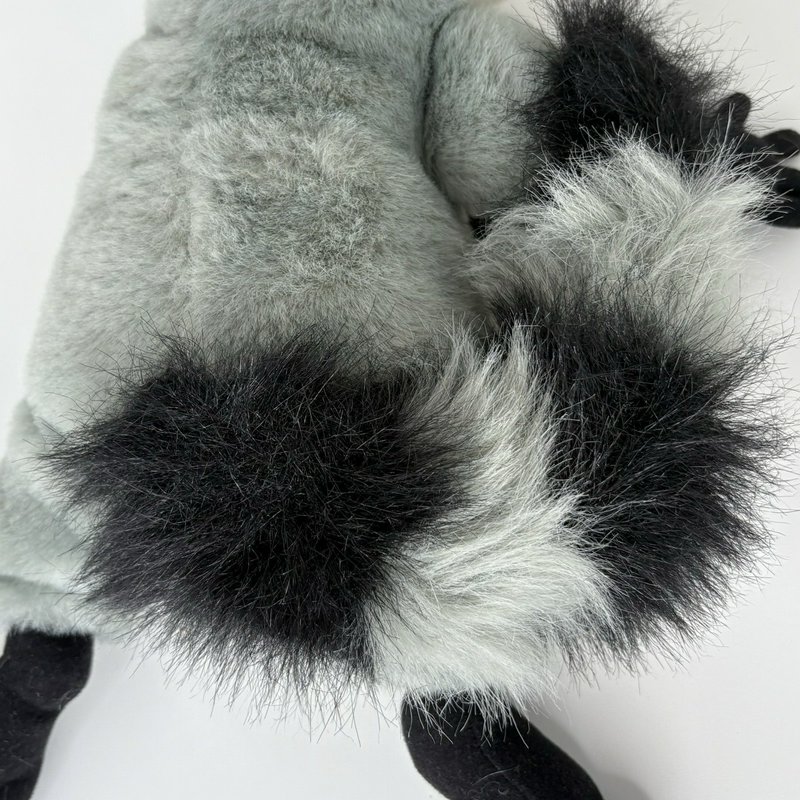 Disney Mattel Meeko Chattering Plush 1995 Pocahontas 14” Raccoon Sound Works