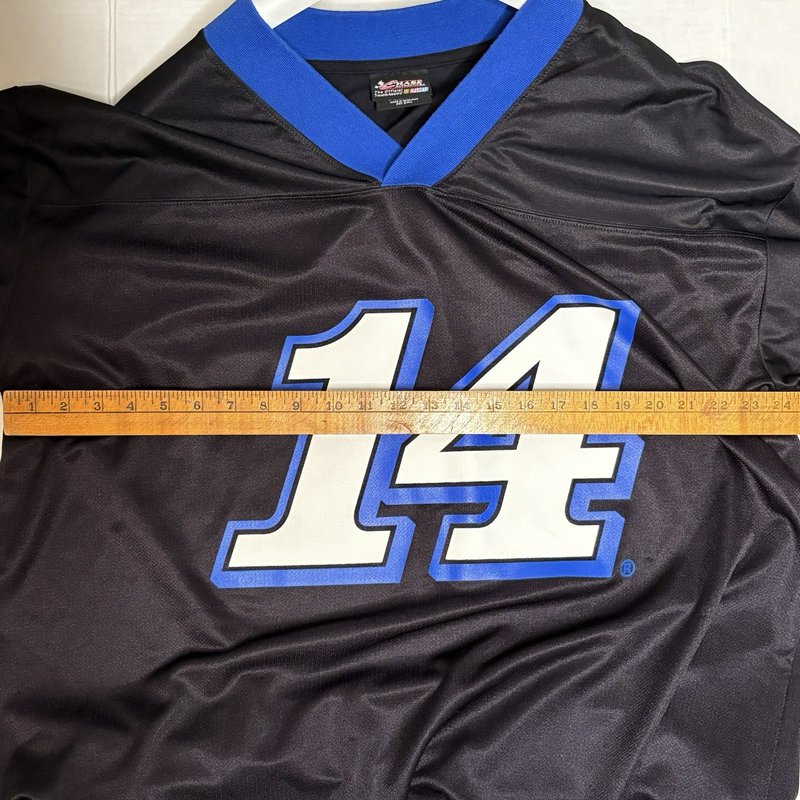 Tony Stewart #14 Stewart-Haas NASCAR Jersey 2XL Chase Authentics Black Blue