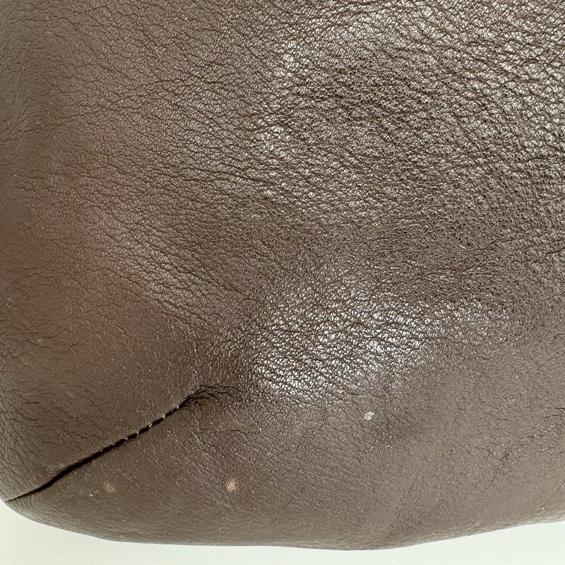 Coach Legacy Turnlock Hobo Bag Brown Pebbled Leather Shoulder Purse F19045