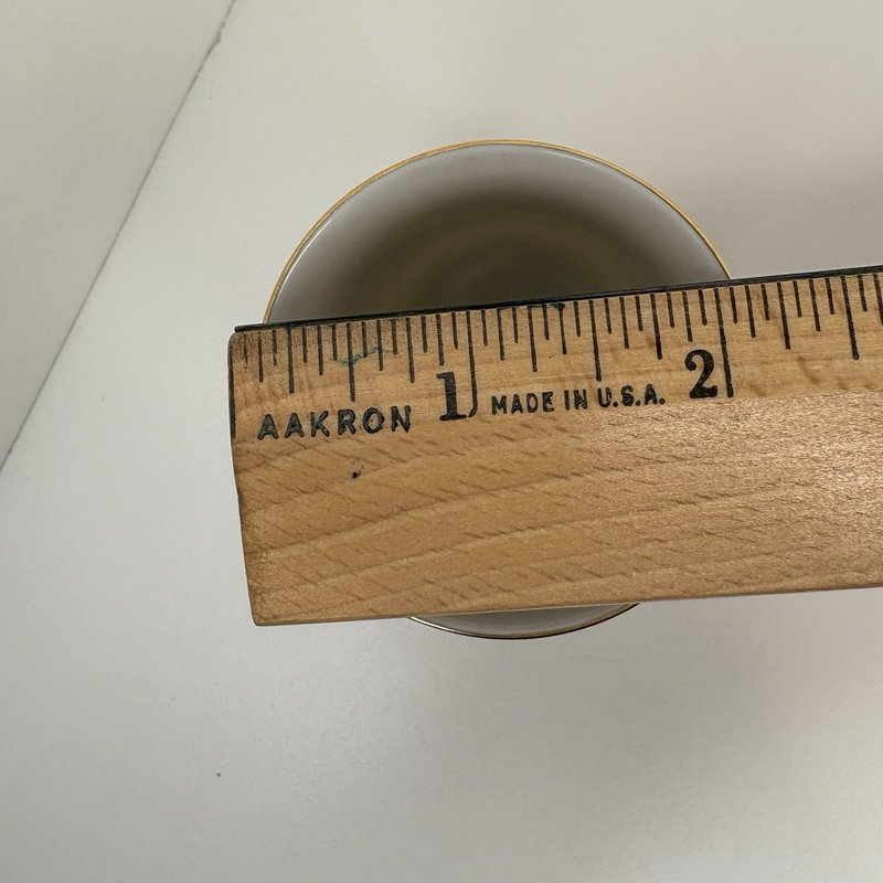 1981 Franklin Porcelain Japan February Peach Blossom Cup Twelve Months of Year