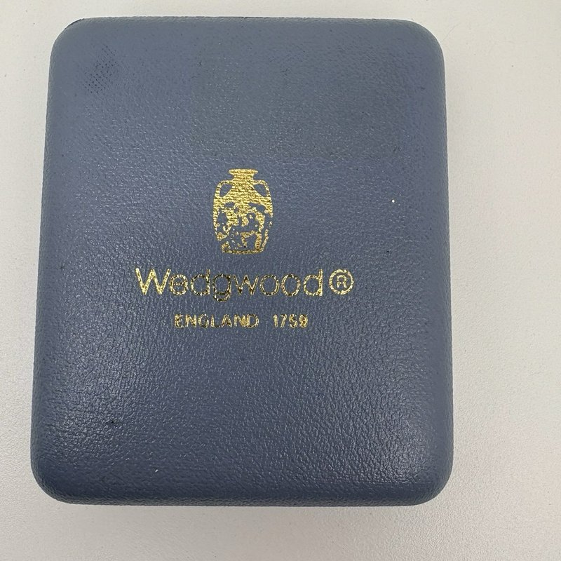 Wedgwood Blue Jasperware Christmas Ornament Santa’s Sleigh Boxed England