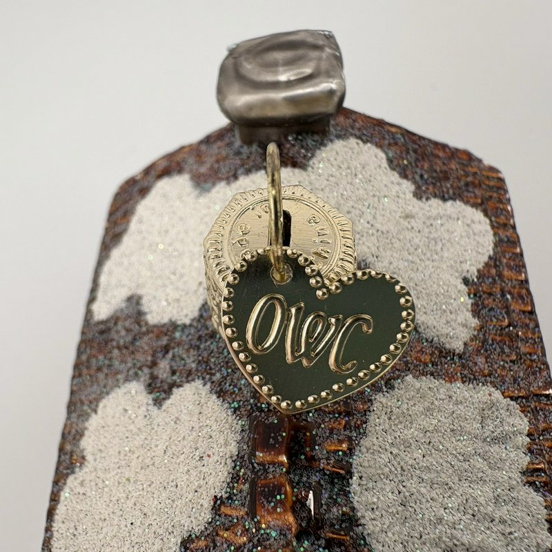 Old World Christmas Log Cabin Glass Ornament Blown Glass Tree Wreath Lodge