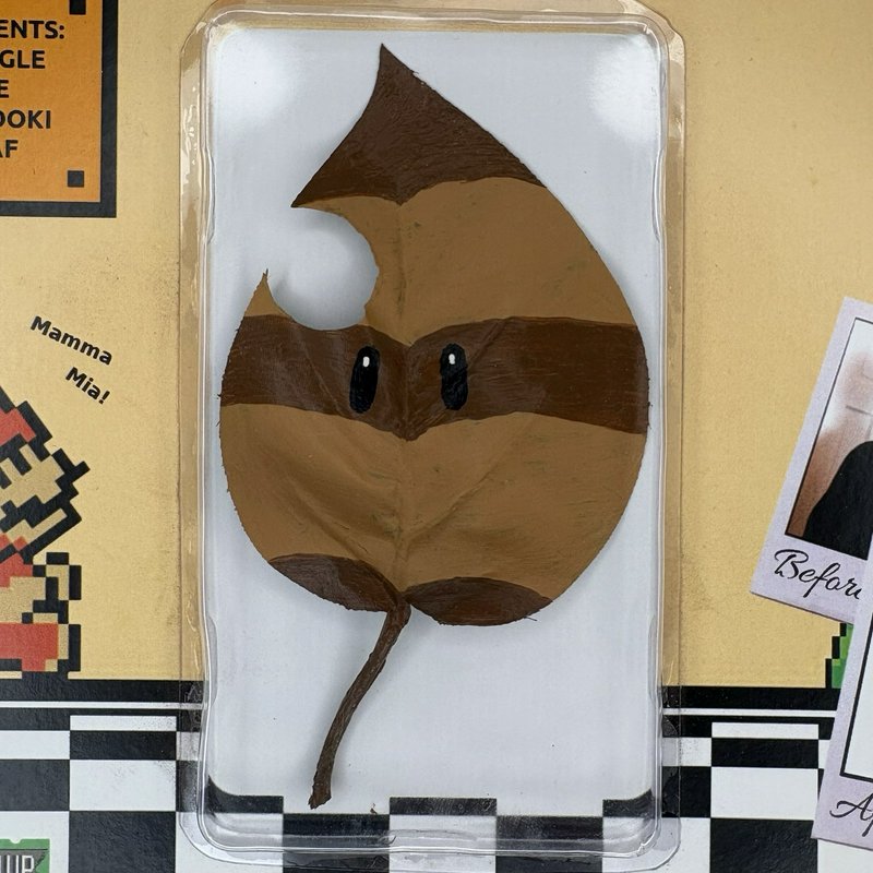 Tanooki Leaf 1UPForge 2019 Signed Mario Parody Art Toy Pop Culture Collectible