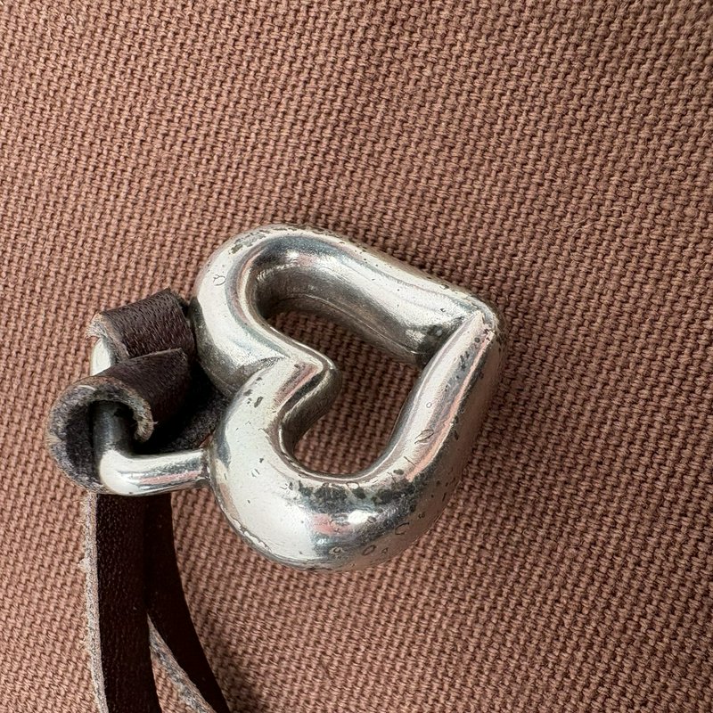 Brighton Oxblood Croc Leather Crossbody Silver Hearts All-Metal Chain Strap