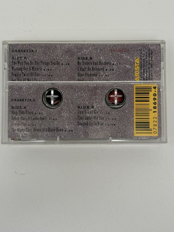 Jerry Garcia Band Live 2 Cassette Set 1991 Arista 18690-4 Complete w/Inserts VG+