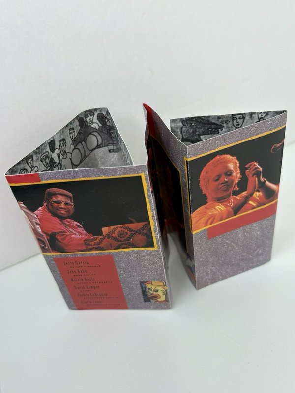 Jerry Garcia Band Live 2 Cassette Set 1991 Arista 18690-4 Complete w/Inserts VG+