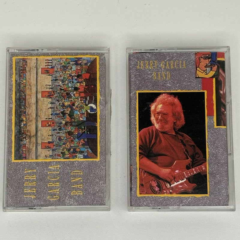 Jerry Garcia Band Live 2 Cassette Set 1991 Arista 18690-4 Complete w/Inserts VG+
