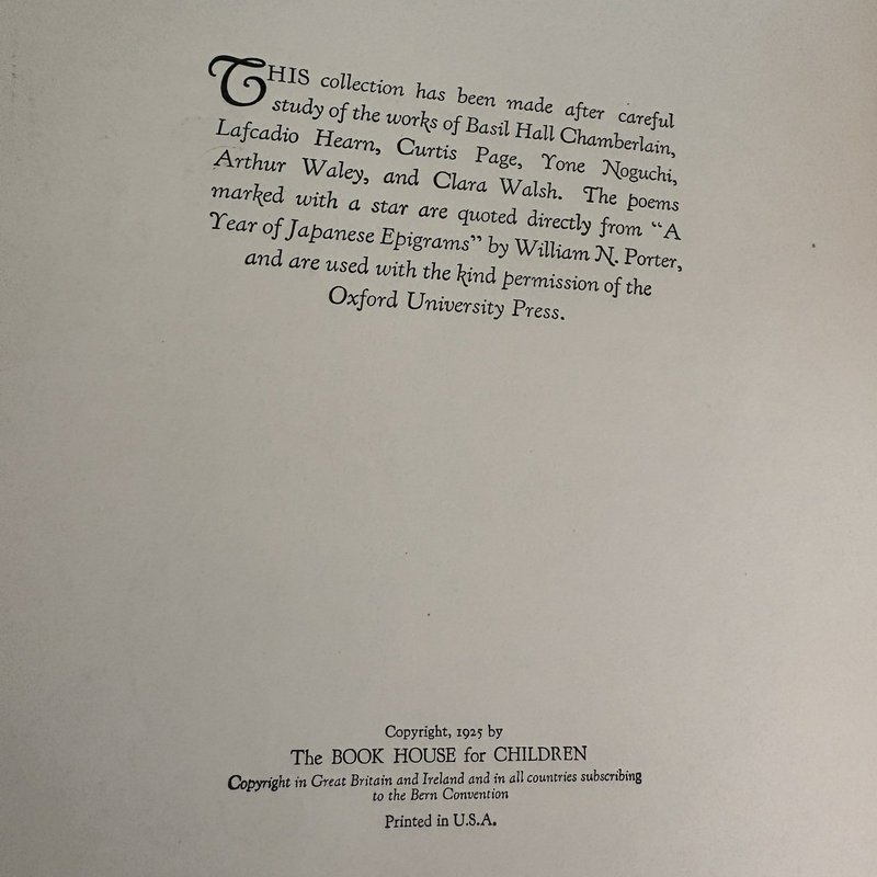 Little Pictures of Japan 1925 My Travelship The Book House for Children HC