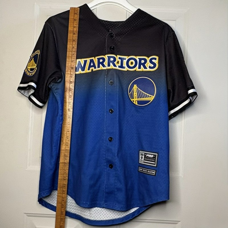 Golden State Warriors Pro Standard Jersey Size L + Felt Pennant NBA 7x Champs