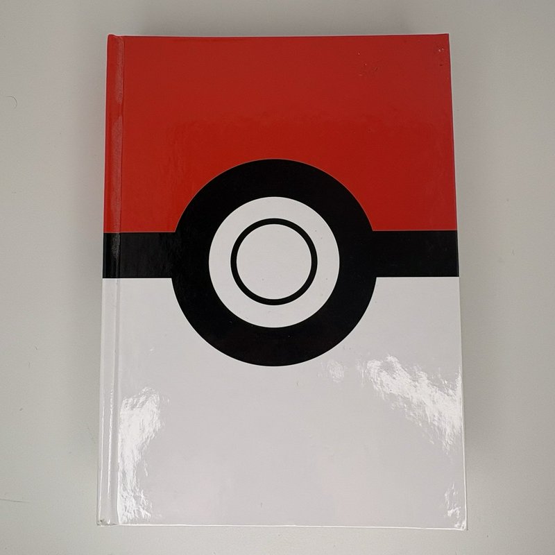 Nintendo Pokémon Poké Ball Hardcover Journal 2016 Lined Notebook NEW