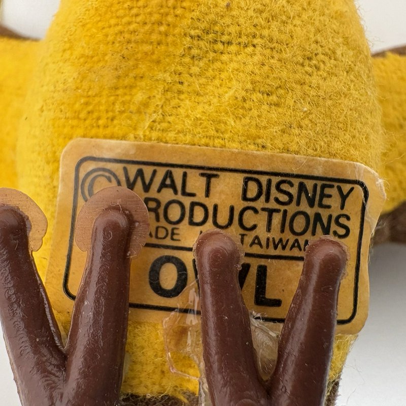 Vintage Disney Winnie the Pooh Christmas Ornaments Lot of 7 Felt Taiwan