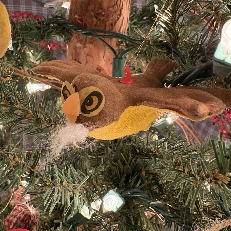 Vintage Disney Winnie the Pooh Christmas Ornaments Lot of 7 Felt Taiwan