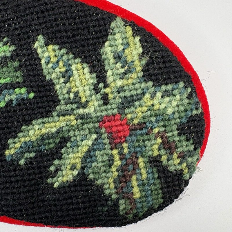 Old World Santa Needlepoint Stocking 16” Tapestry Traditions Peking Handicraft