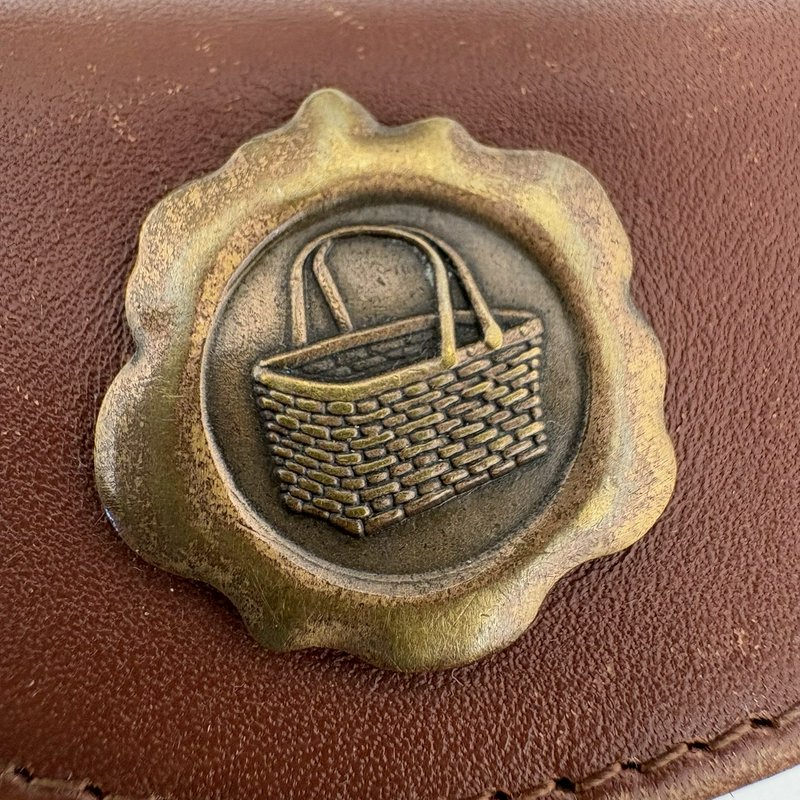 Longaberger Homestead Blue Green Paisley Shoulder Bag Purse Tote & Lipstick Case