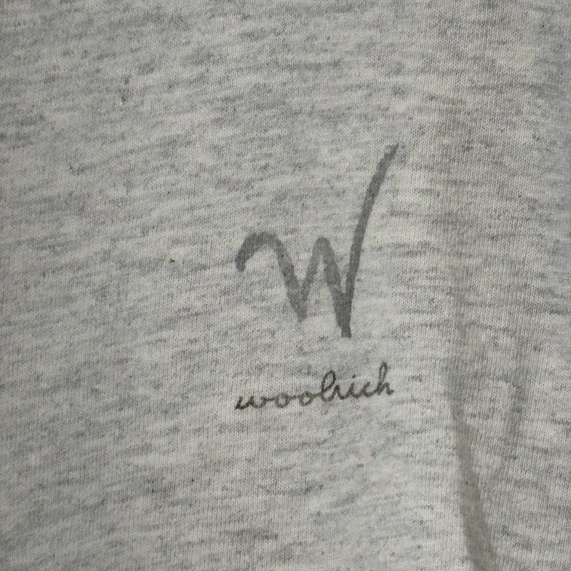Vintage Woolrich USA Made T-Shirt XL Gray Petroglyph Graphic Outdoor Hiking