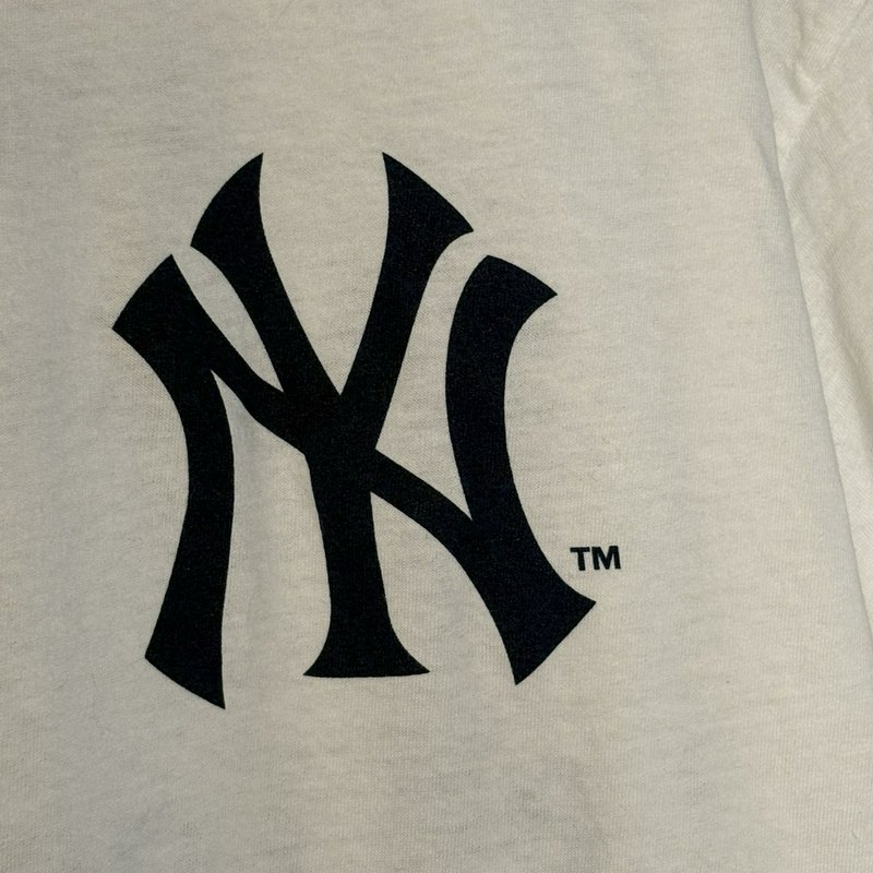 Eric Emanuel x New York Yankees MLB White Tee XL “I Went to Yankee Stadium”