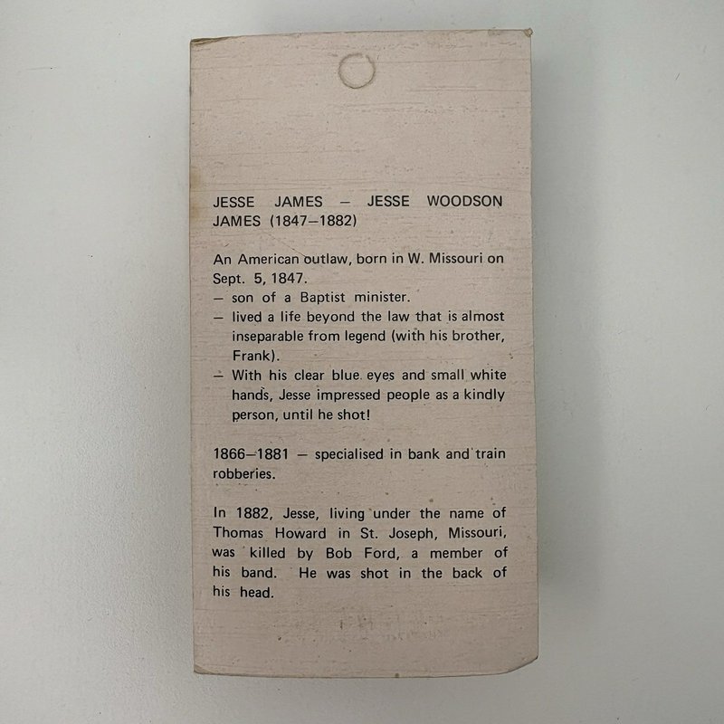 Vintage 1970s S.S. Kresge Die Cast Figures Lot Sealed Men of the West & History