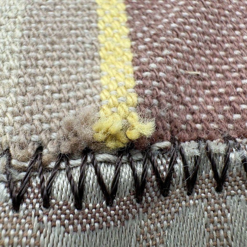 Etienne Aigner Y2K Patchwork Fabric & Leather Hobo Shoulder Bag Multicolor