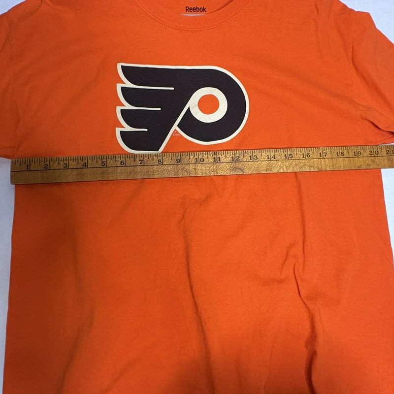 Reebok Philadelphia Flyers Winter Classic 2012 Orange T-Shirt Men’s Large NHL