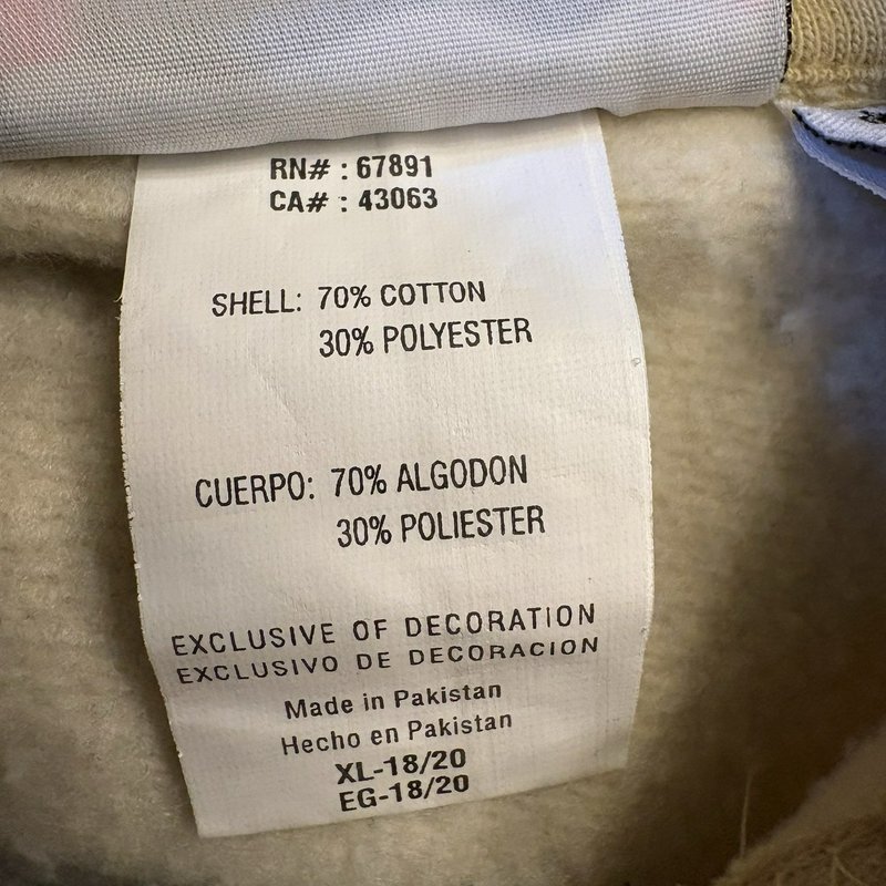 Reebok “Face Off Apparel” NHL Penguins Gold Hoodie Youth Extra Large