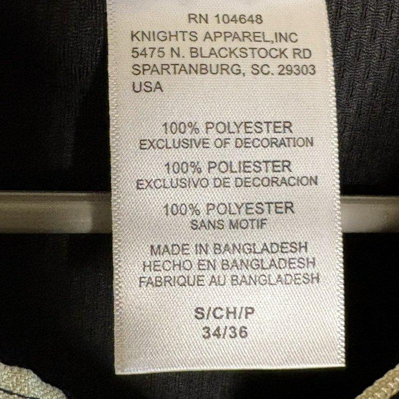 Pittsburgh Penguins Quarter Zip Pullover Small Black Gold NHL Knights Apparel