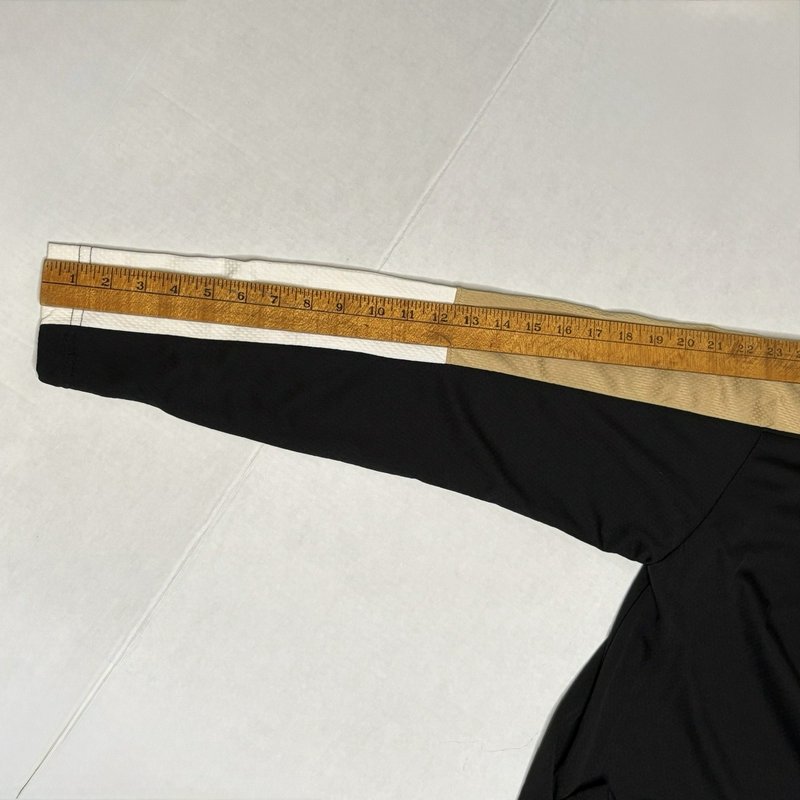 Pittsburgh Penguins Quarter Zip Pullover Small Black Gold NHL Knights Apparel