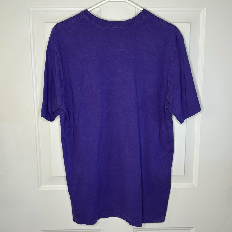 Nike The Athletic Dept Purple T-Shirt Blue Orange Logo Men’s Large Retro 2010s