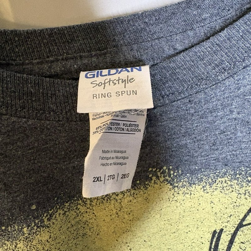 Michael Ray Think a Little Less Tour T-Shirt 2XL Gray Country Music Graphic