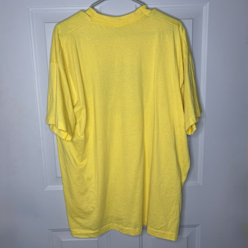 Vintage Bagby 90s "Stay Away From Stupid People!" T-Shirt Fruit of the Loom XXL