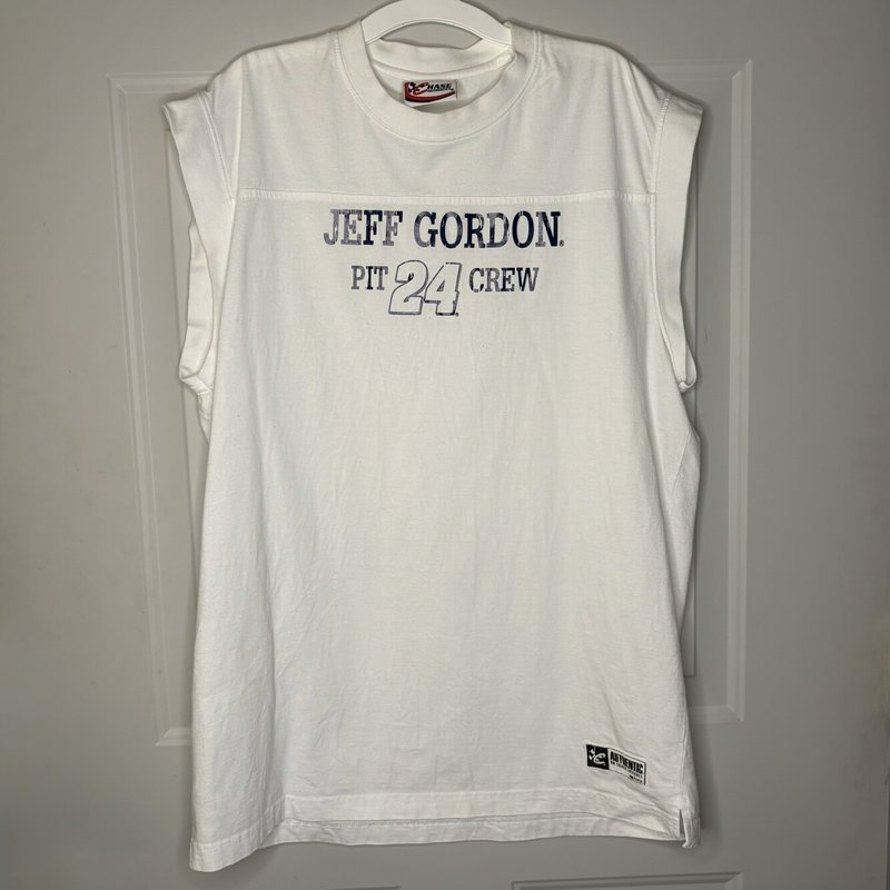 Jeff Gordon Pit Crew 24 Sleeveless Shirt Chase Authentics NASCAR Large