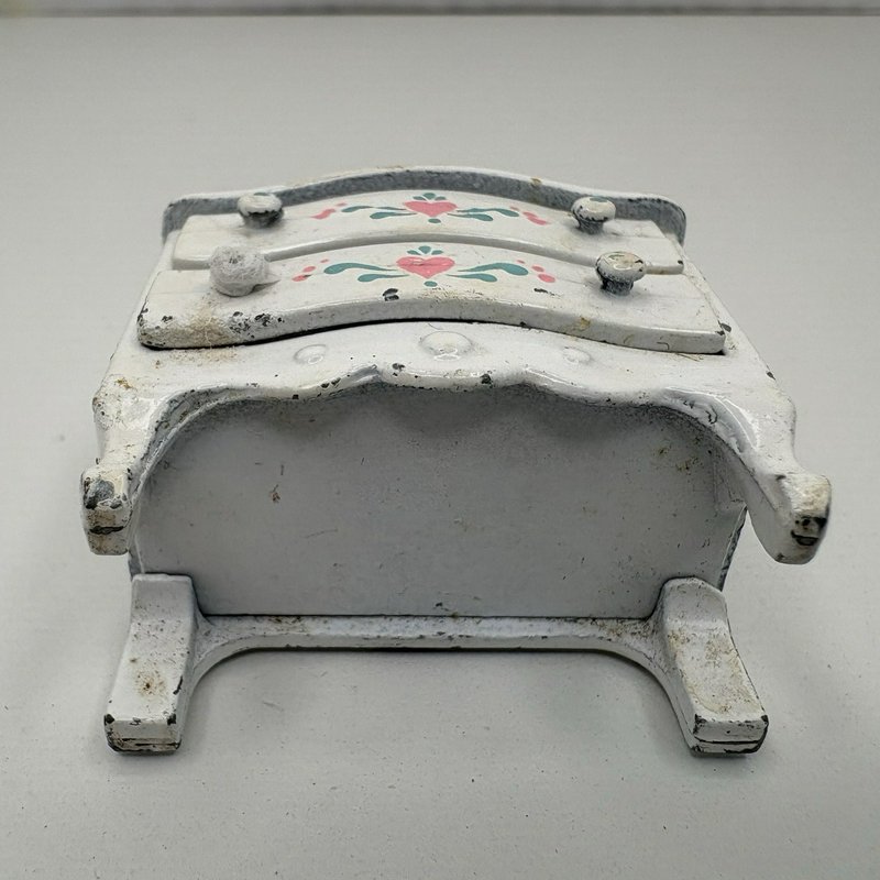 Vintage Mattel The Littles Metal Dollhouse Furniture Lot Sofa Dresser Armoire HK