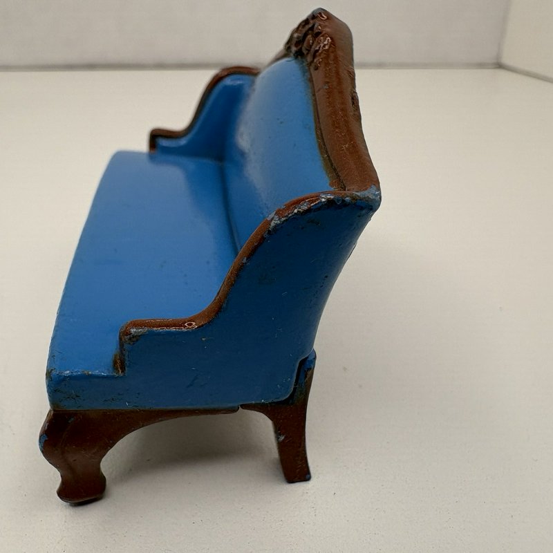 Vintage Mattel The Littles Metal Dollhouse Furniture Lot Sofa Dresser Armoire HK