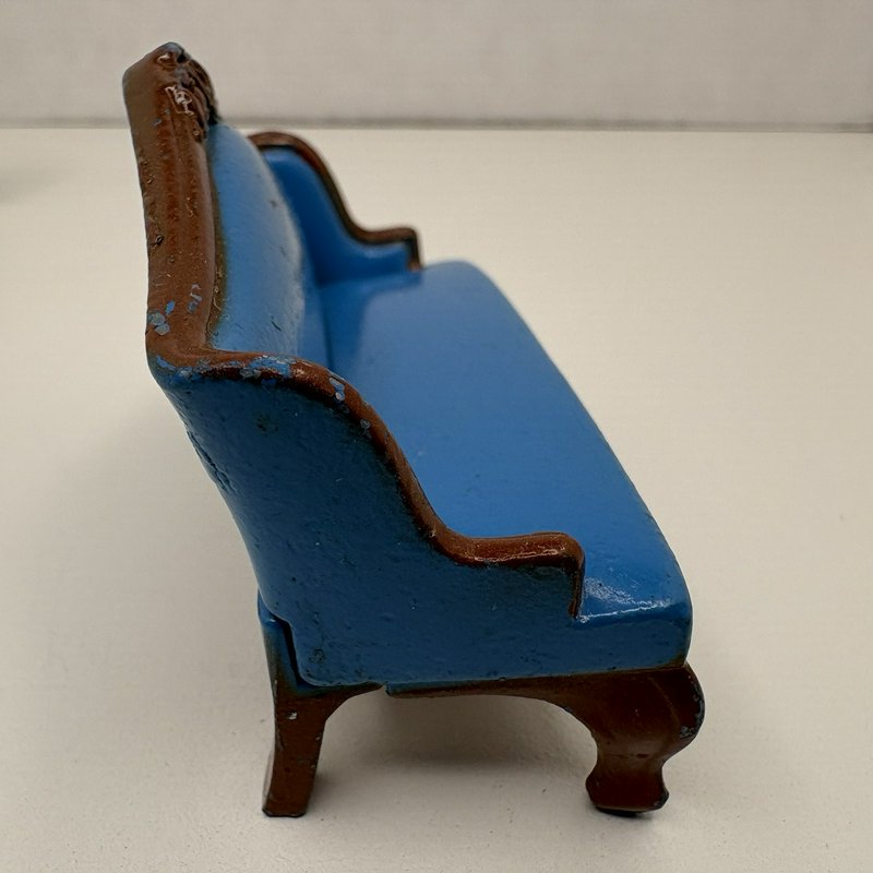 Vintage Mattel The Littles Metal Dollhouse Furniture Lot Sofa Dresser Armoire HK