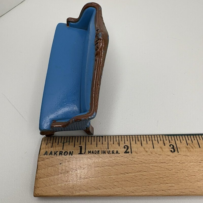 Vintage Mattel The Littles Metal Dollhouse Furniture Lot Sofa Dresser Armoire HK