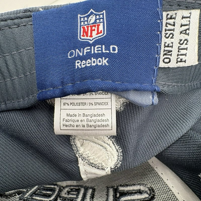 NY Giants Super Bowl XLVI Champions Hat Reebok On Field FITMAX 70 OSFA Navy