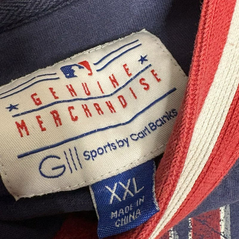 Chicago White Sox G-III Carl Banks V-Neck Jersey Style Shirt XXL Blue Red 2013