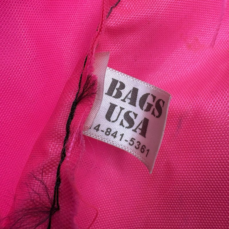 Vintage The North Face USA Waist Pack Fanny Pack Colorblock Pink Blue Purple 90s