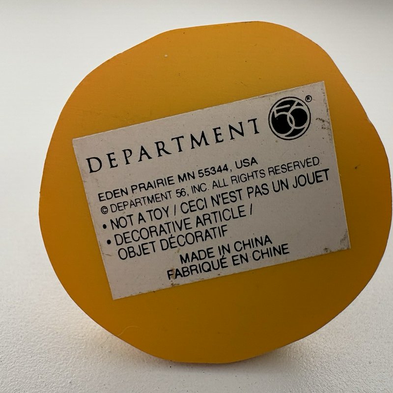 Dept 56 Wizard of Oz Mini Figure – Munchkin Manhole Accessory Rare