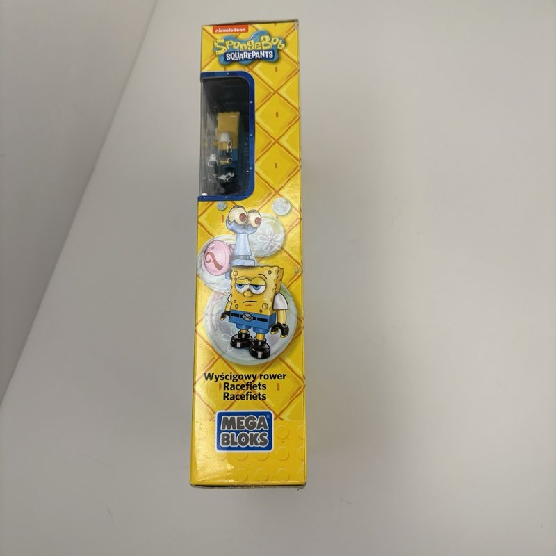 SpongeBob Mega Bloks Bike Racer CNF66 84-Pc Set Factory Sealed Retired