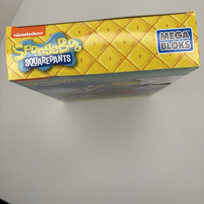 SpongeBob Mega Bloks Bike Racer CNF66 84-Pc Set Factory Sealed Retired