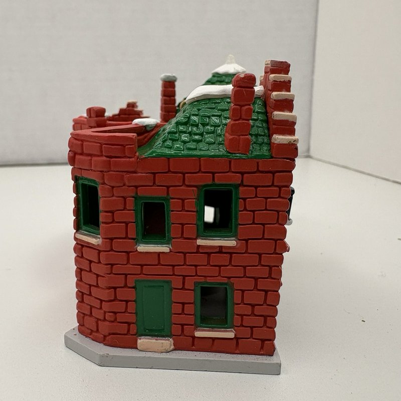 Coca-Cola Town Square Hanging Village Ornaments Lot of 4 w/ Truck 1991