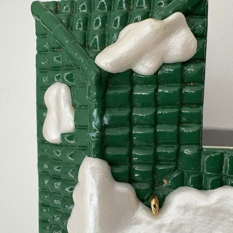 Coca-Cola Town Square Hanging Village Ornaments Lot of 4 w/ Truck 1991