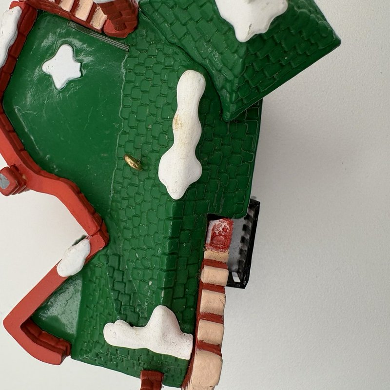 Coca-Cola Town Square Hanging Village Ornaments Lot of 4 w/ Truck 1991