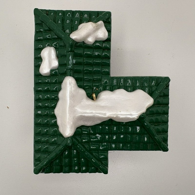 Coca-Cola Town Square Hanging Village Ornaments Lot of 4 w/ Truck 1991