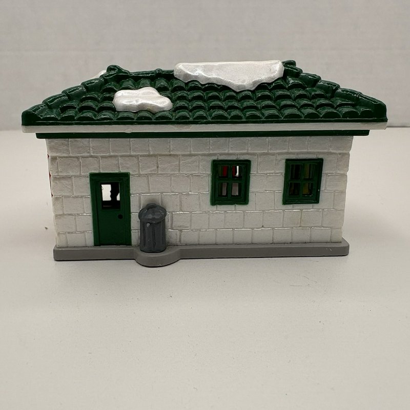 Coca-Cola Town Square Hanging Village Ornaments Lot of 4 w/ Truck 1991