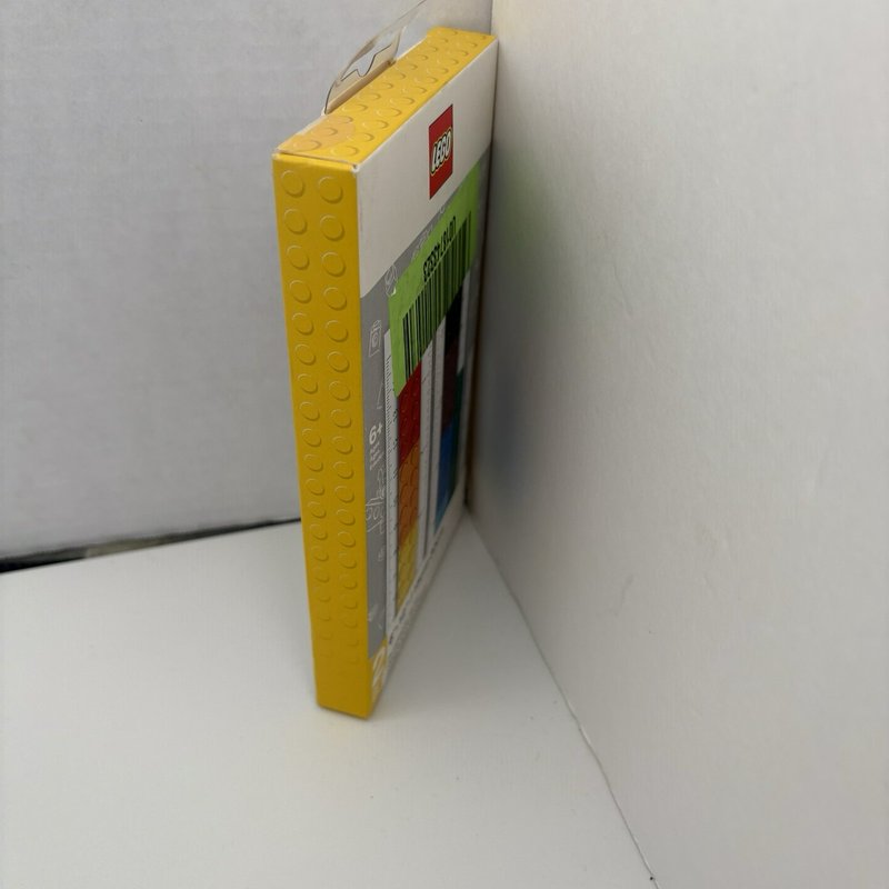 LEGO Buildable Ruler 6”/12” 15–30cm 2-in-1 Set 51498 New Sealed Gift