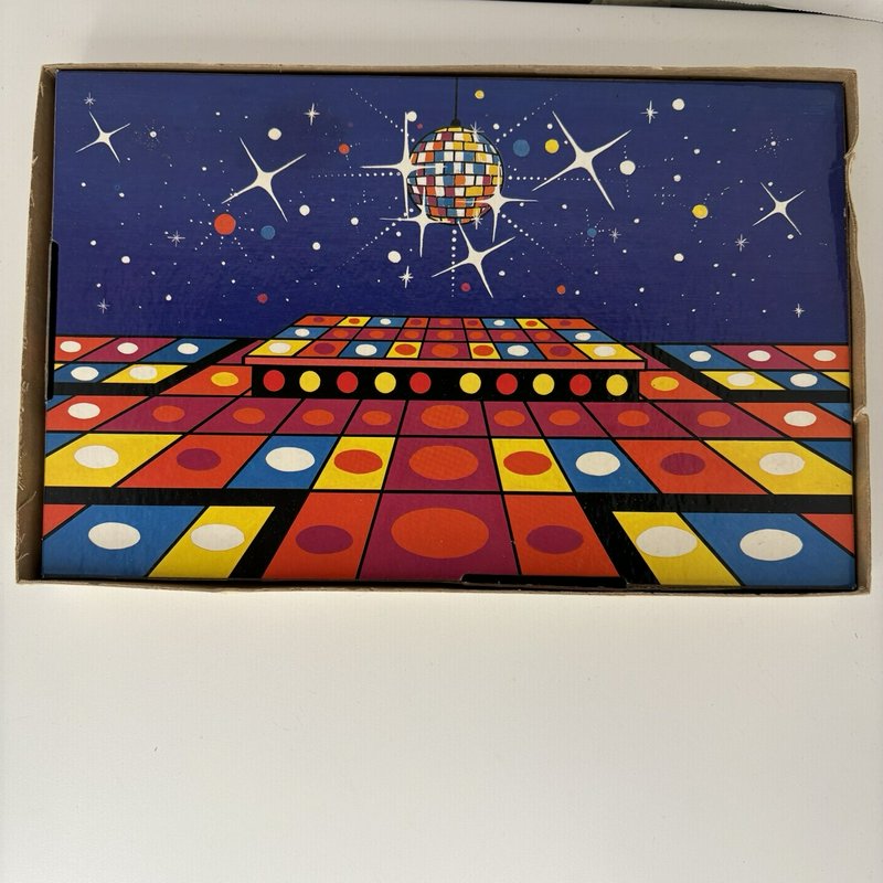 1978 Colorforms Disco Snoopy Play Set Peanuts Vintage Complete Scene Board